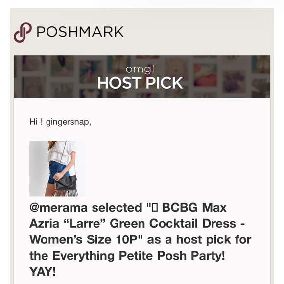 🆕 BCBG Max Azria “Larre” Green Cocktail Dress - Women’s Size 10P - Picture 8 of 9